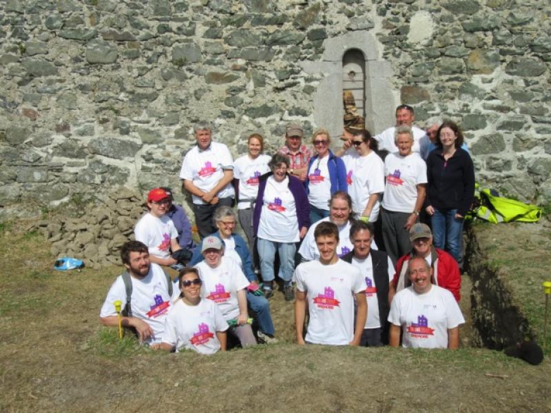 Bremore Big Dig participants fill Trench 3