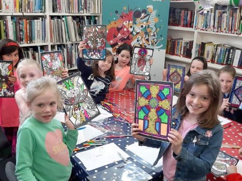 Celtic Crafts at Howth Library