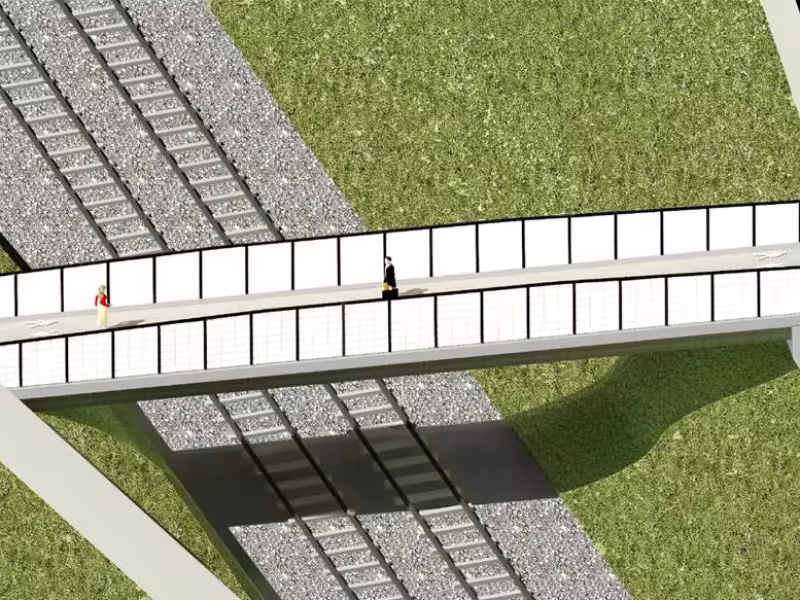 Donabate Pedesrian Bridge image