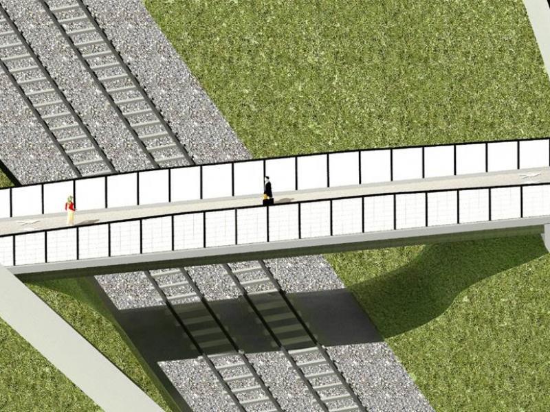 Donabate Pedesrian Bridge image