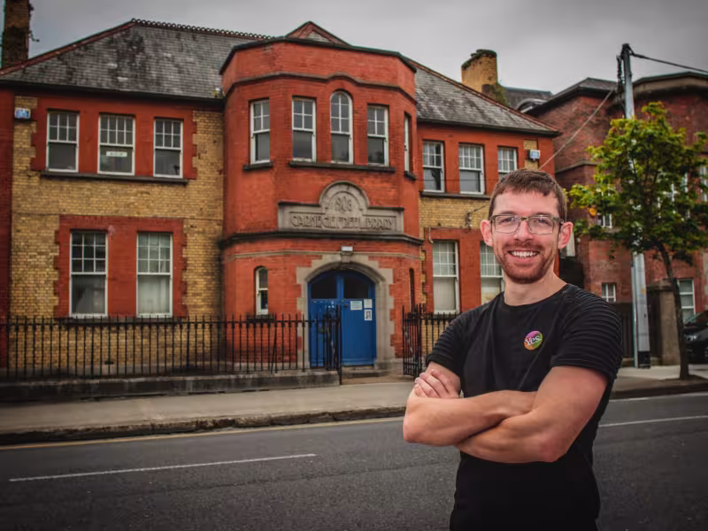 Silicon Synapse AlanJames Burns at Carnegie Library Swords