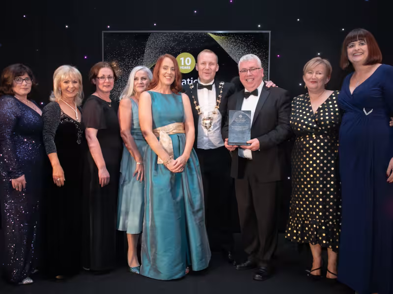 Fingal County Council Procurement Team with their award