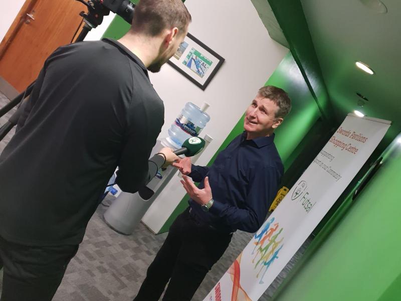 Stephen Kenny at launch 1
