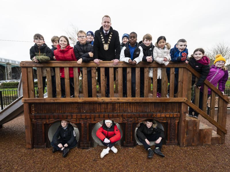 Quay st playground children