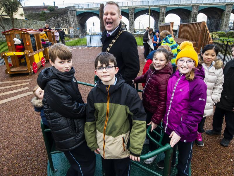 Children Mayor Quay Street