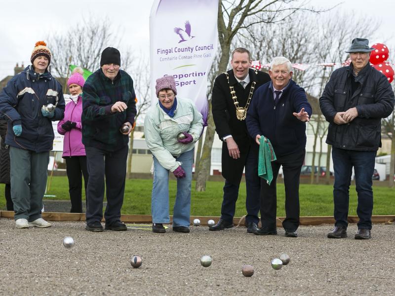 Boules Court Alden Park