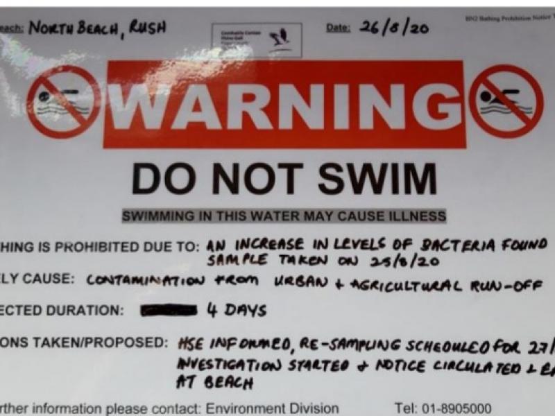 Rush do not swim
