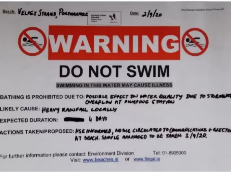 do not swim