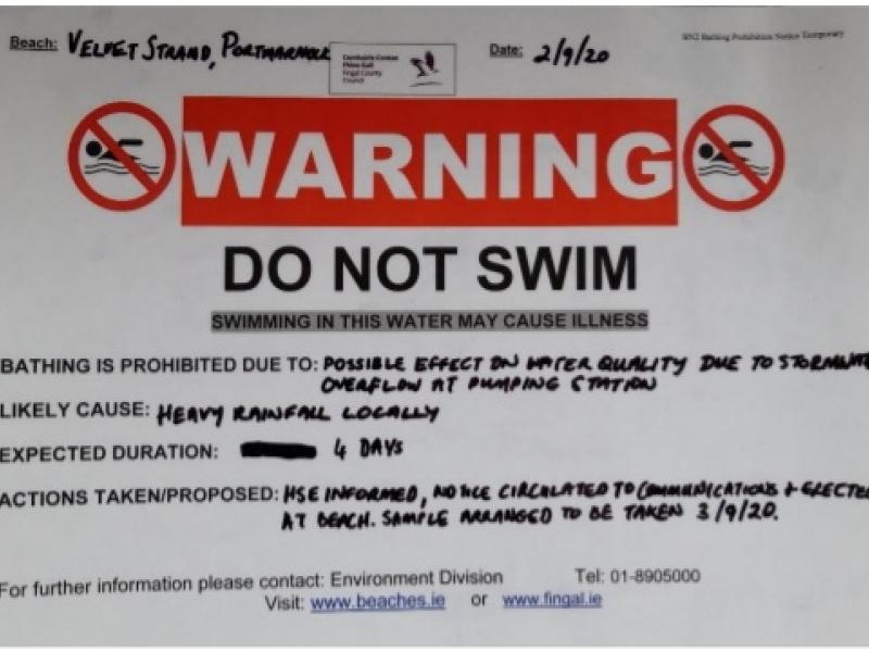 do not swim