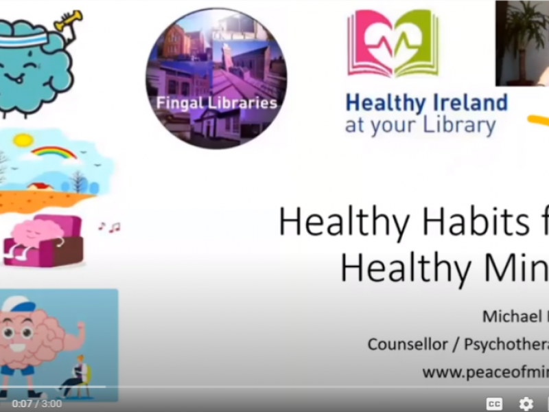 Healthy habits Michael Ryan