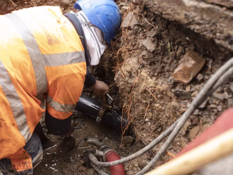 Image of technician at work 