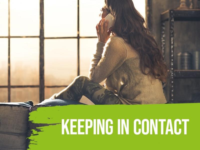 Keeping in contact