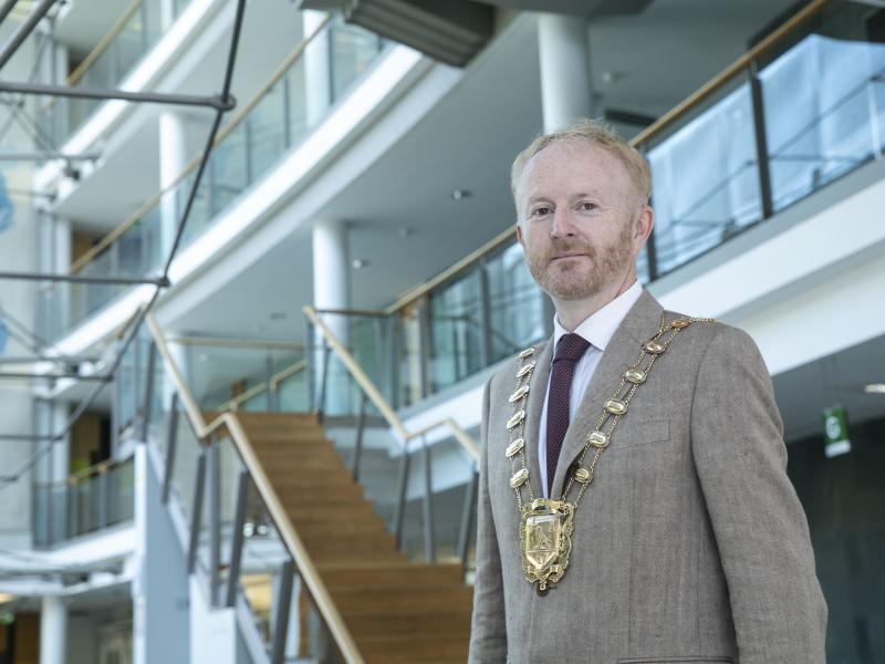 Image of Mayor of Fingal Cllr David Healy