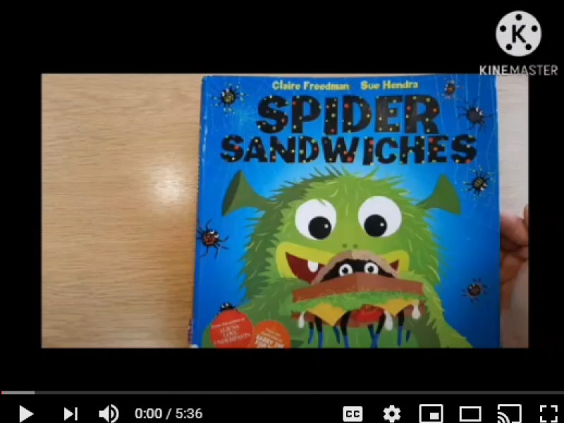 Spider sandwiches Aurore