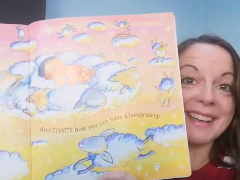 Listen as Laura from Balbriggan Library reads "Never Ask a Dinosaur to Dinner" by Gareth Edwards & Guy Parker-Rees: https://youtu.be/7ksyhZypK3A