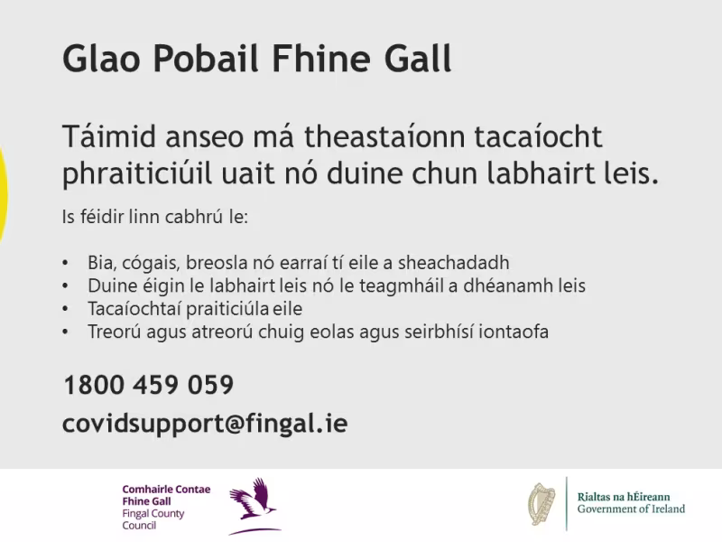 Community Call Gaeilge