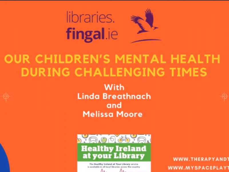 Library's Self Care and Children's Mental Health Poster