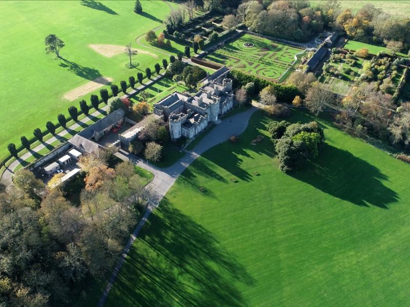 Aerial photo of Ardgillan Demesne