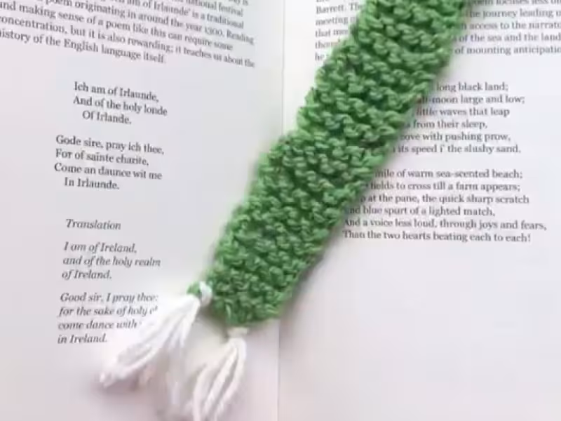 Knit a Bookmark
