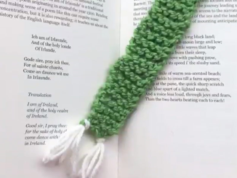 Knit a Bookmark