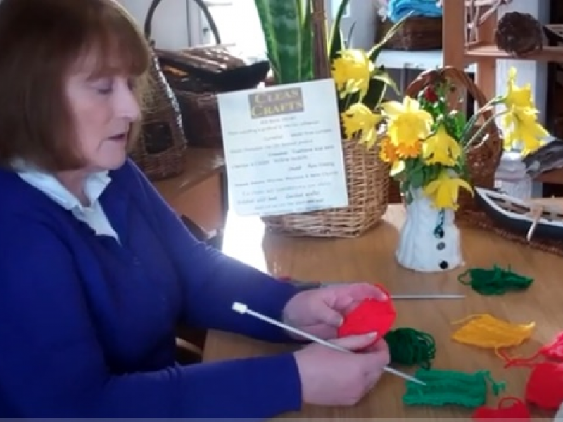 Seachtain na Gaeilge knitting