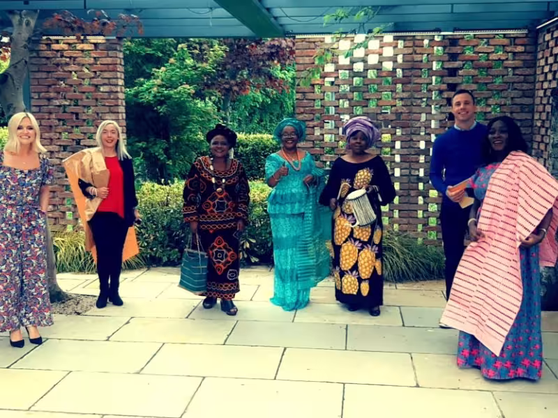 Africa day Virgin Media visit 1