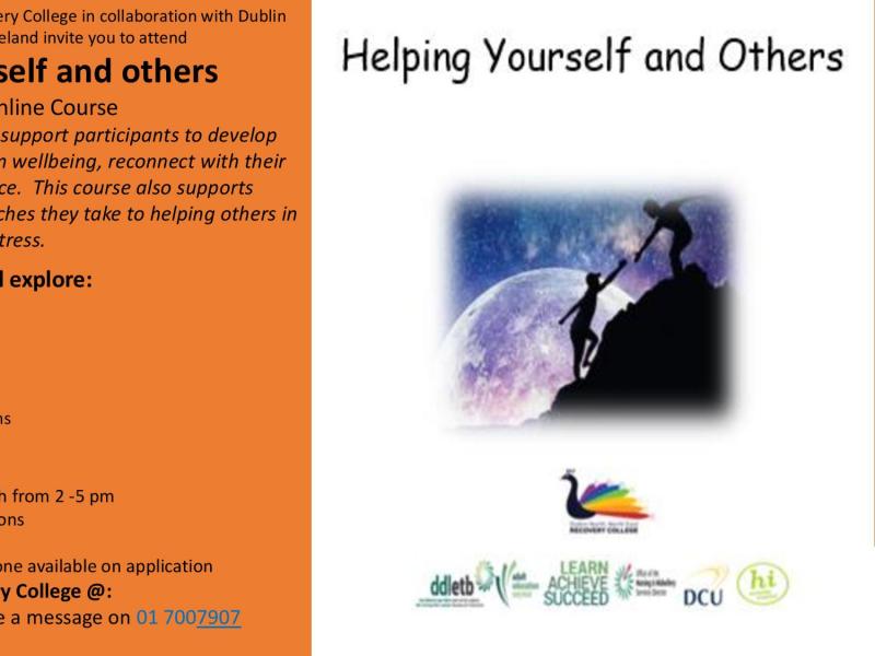 Helping yourself and others May 2021
