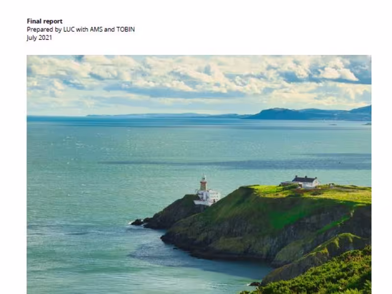 Fingal climate change risk assessment report cover