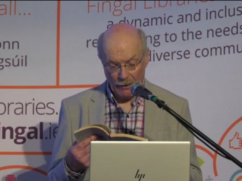 Brian Gallagher at the Fingal Festival of History