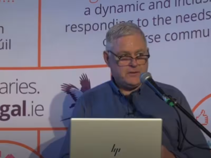 Declan Brady at the Fingal Festival of History