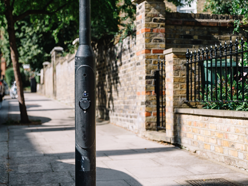 Electric Vehicle Charging Lampost