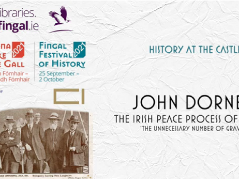 John Dorney at the Fingal Festival of History