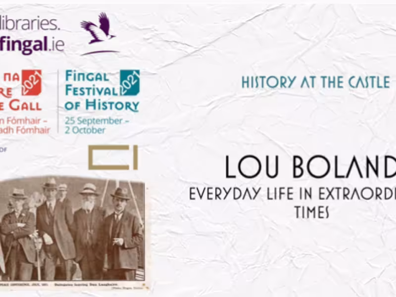 Lou Boland at the Fingal Festival of History