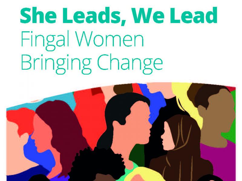 She Leads We Lead Poster