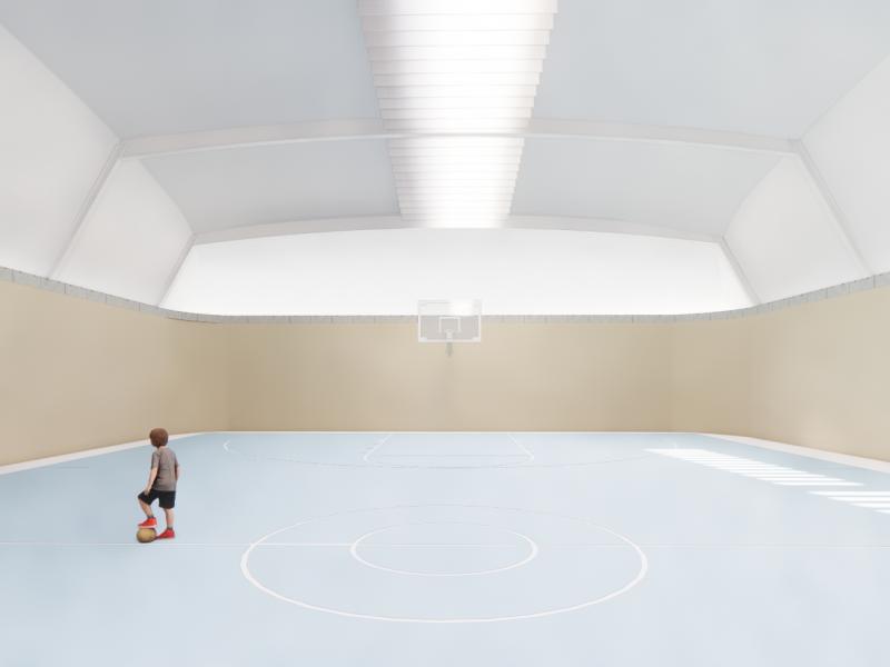 Meakstown Sports & Community centre interior