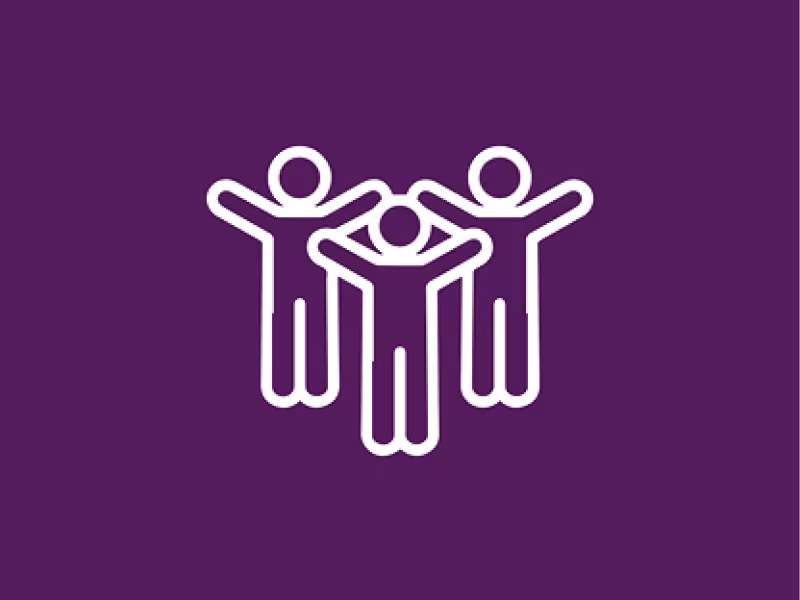 Service icon community and sports