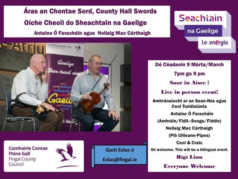 Seachtain na Gaeilge Poster 2022