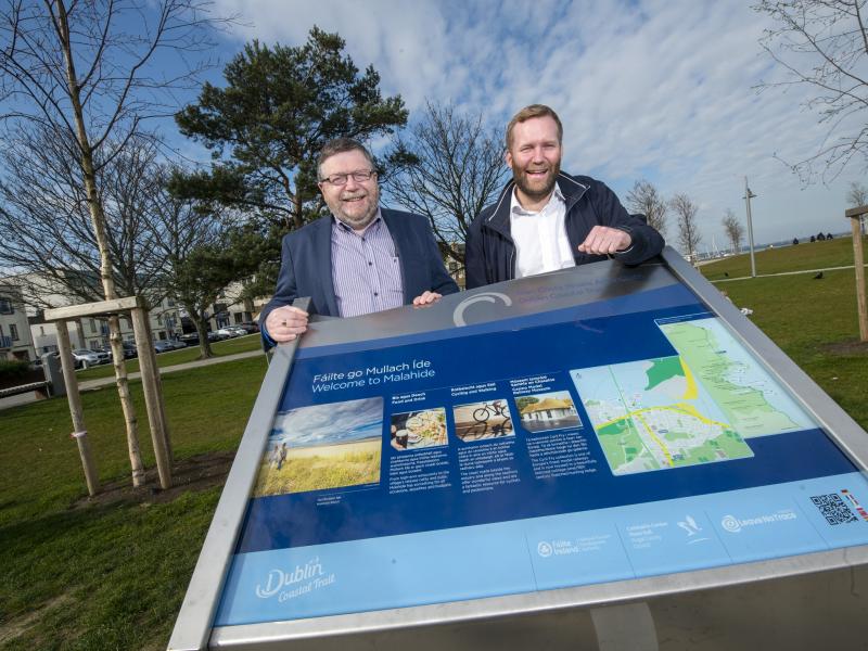 Malahide features on the new coastal trail