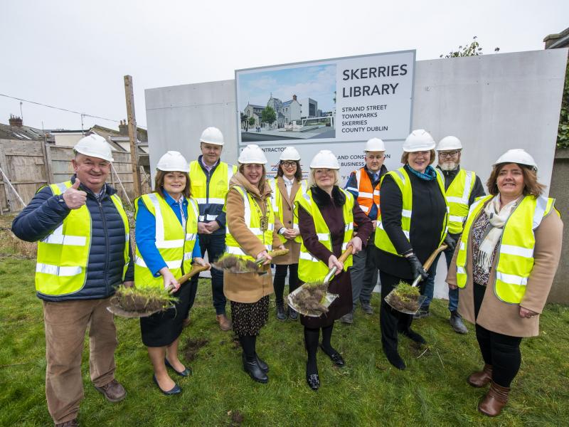 Skerries Library Turning of the Sod 2