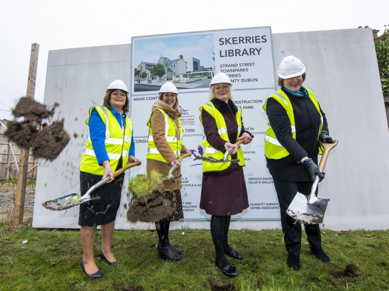 Skerries Library Turning of the Sod
