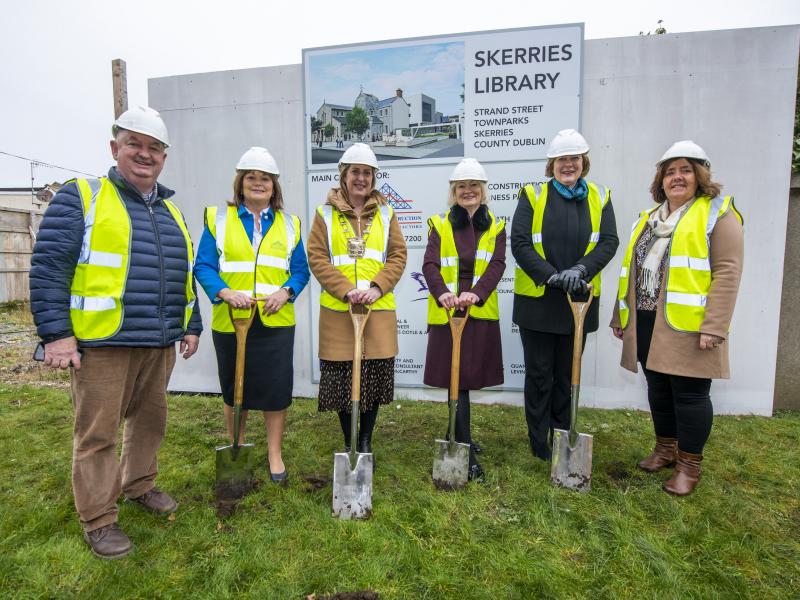 Skerries Library Turning of the Sod 3