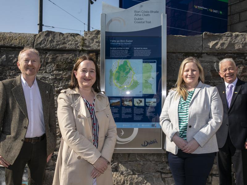 Coastal trail Howth launch