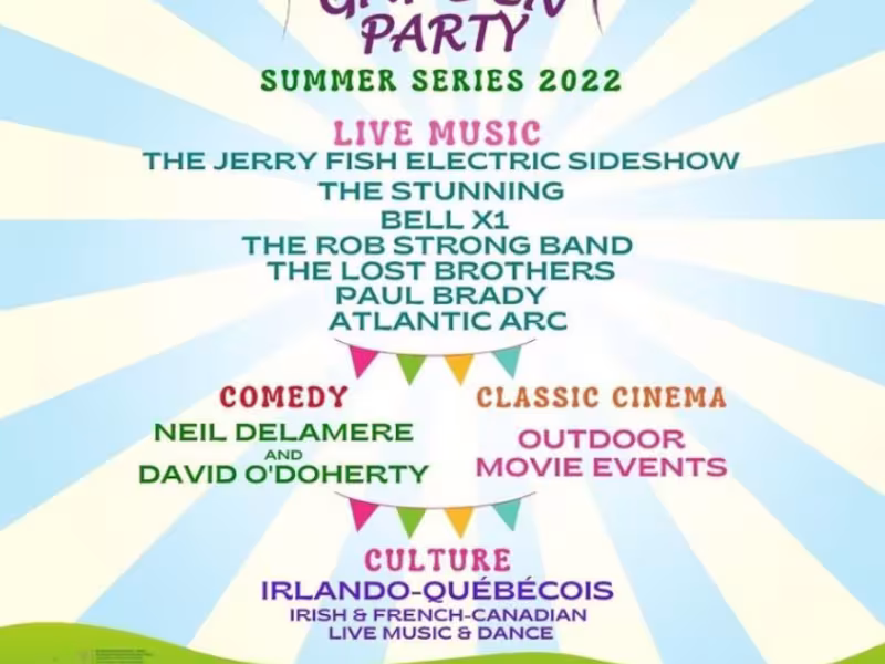 Garden Party Seamus Ennis centre 2022