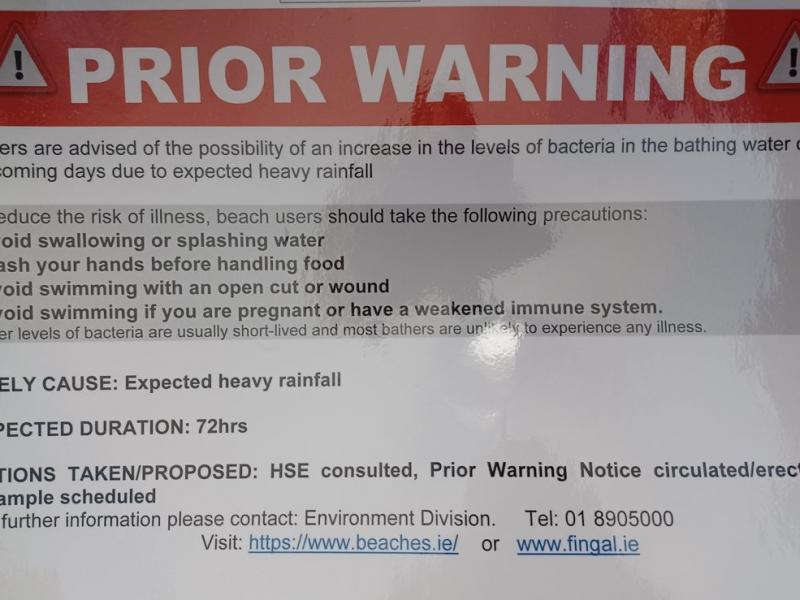 Prior warning notices have been issued