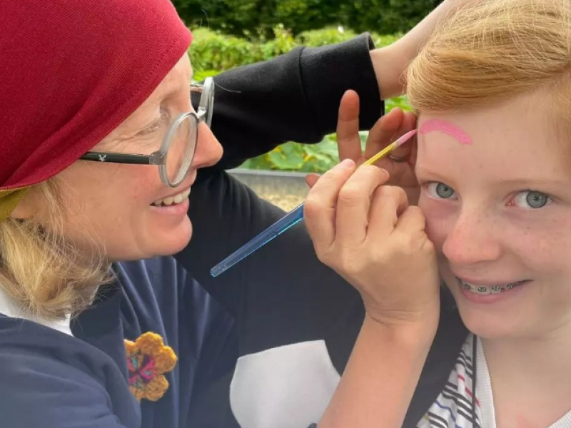 Wild Bee Skerries Face Painting