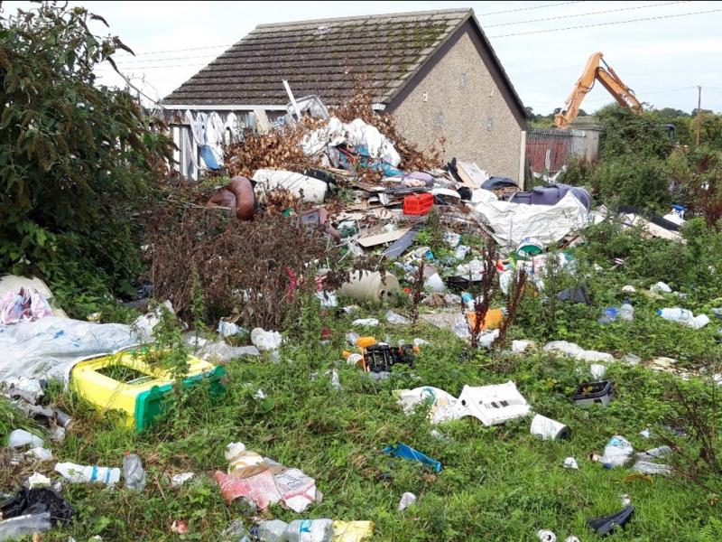 80 tonnes of illegally dumped waste removed from Finglas 