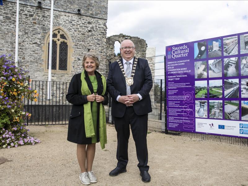 EU Commissioner visits Swords Castle