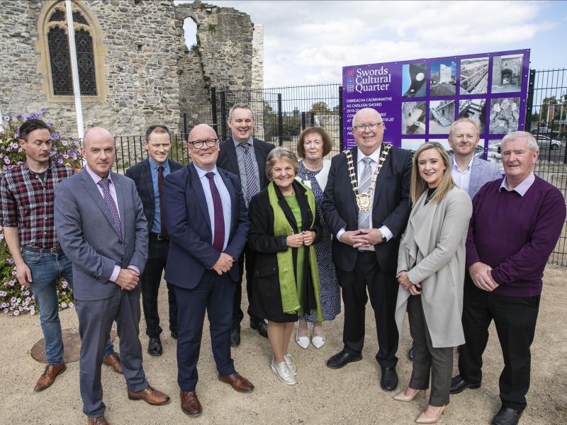 EU Commissioner visits Swords Castle