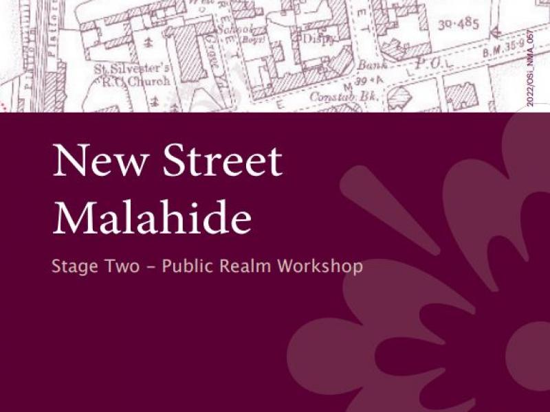 Leaflet cover New Street Public Realm Workshop September 24 2022
