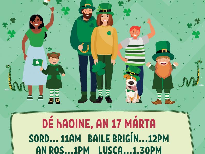 St Patrick’s Day parades schedule